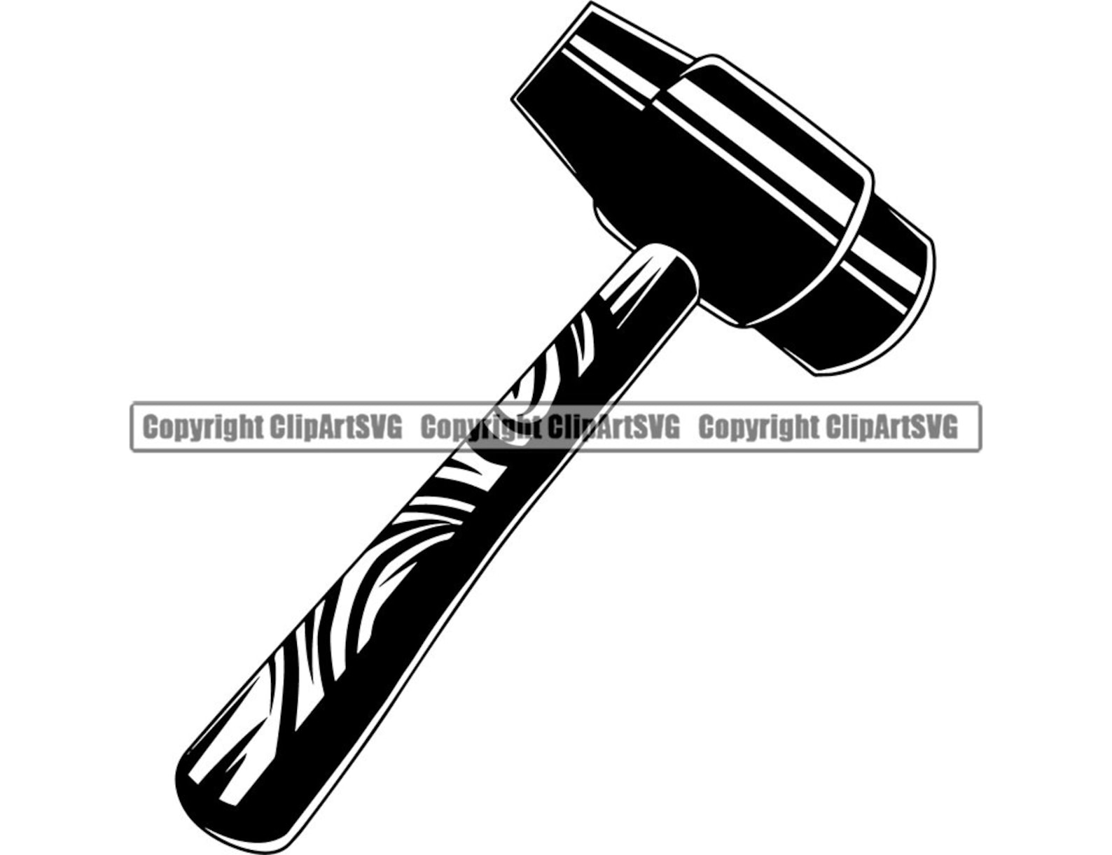 Hammer Sledgehammer Sledge Anvil Blacksmith Steel Metal Etsy