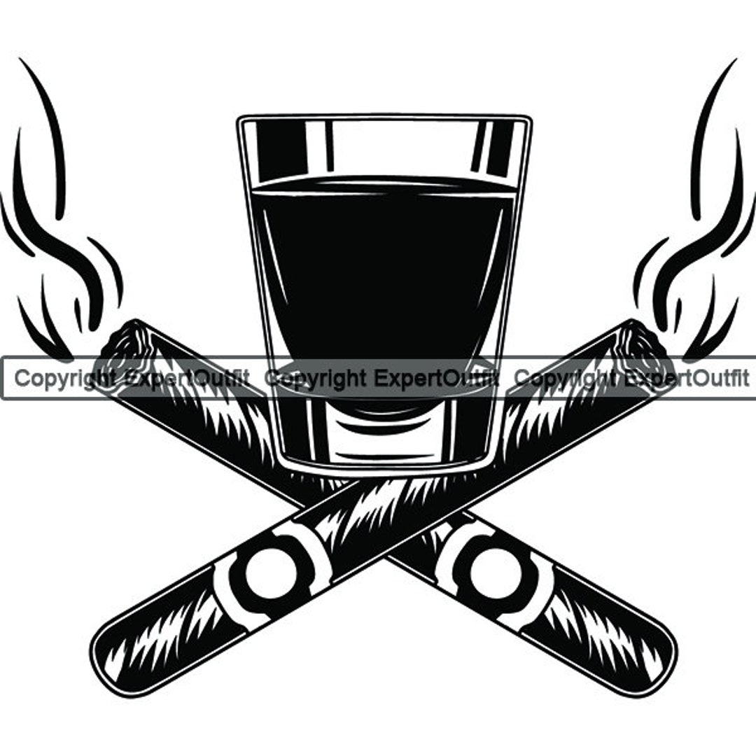 Sigaar Logo Roker Roken Tabak Rook Blunt Ash Ashes Bar Alcohol Drink  Whiskey Label Art Design Logo SVG PNG Vector Clipart Knippen Snijden - Etsy  ..., image size:1080x1080