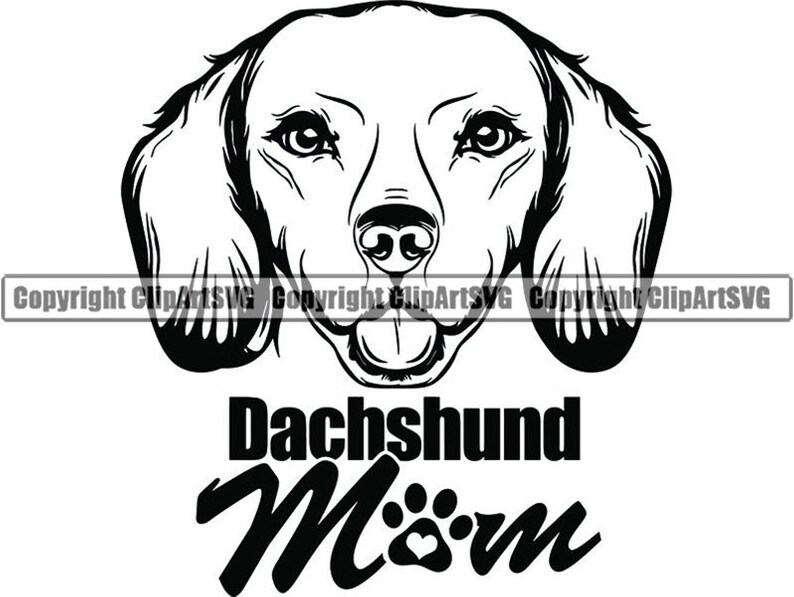 Dachshund 21 Mom Love Dog Breed Wire Smooth Long Haired K 9 Etsy