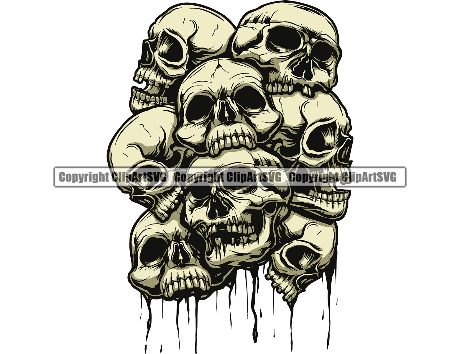 Skull Tattoo Hand Drawing On Paper Stock Illustration 227416375   Shutterstock