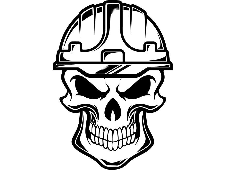 Construction Skull 2 Helmet Hard Hat Tool Toolbox Handyman | Etsy