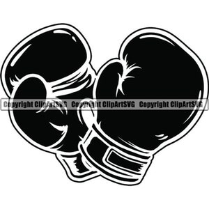 Guantes de boxeo #11 Lucha Lucha MMA Arte marcial mixto Boxeador Equipo de kickboxing Competencia Logo.SVG.PNG Clipart Vector Cricut Corte Corte