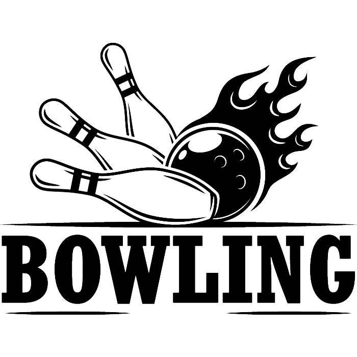 Bowling Logo 11 Ball Pin Sports Bowl Game Bowler Alley Strike Etsy