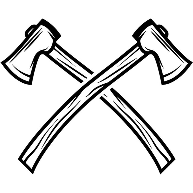 Lumberjack Logo 54 Axes Mill Lumber Tool Chop Forrest Tree Etsy