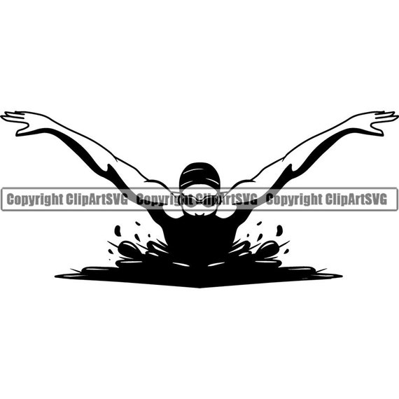 Swimming And Diving Clipart