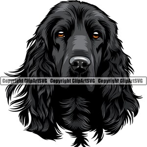 Cocker Spaniel Dog Breed Head Head Face Paw Puppy Pup Pet K-9 Art English Cockapoo Art Design Logo SVG PNG Clipart Vector Cut Cutting File