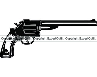 Revolver Pistol Gun Handgun 44 45 38 357 Magnum Coat Lapel Hat Tie Tack Clip Pin 