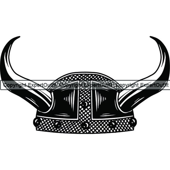 Viking Helmet 1 Horns Norway Sail Sailing Ancient Warrior Etsy