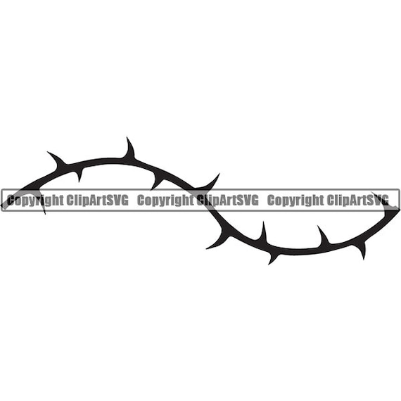 Flower Thorn Flora Branch Shield Frame Border Background Plant Etsy