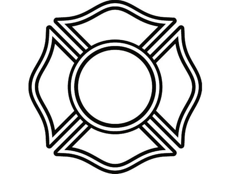 Firefighter Shield 9 Firefighting Shield Rescue Volunteer Etsy