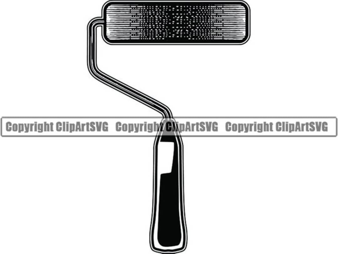 Paint Roller 1 Painting Paintbrush Service Paint Wall House Etsy