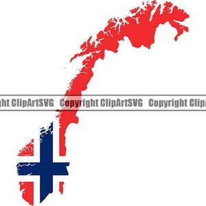 Norwegen Norwegisch Skandinavisch Wikinger Land Welt Nationale Nation Flagge Karte Logo Art .JPG .PNG Clipart Clip Art Design Grafik Download