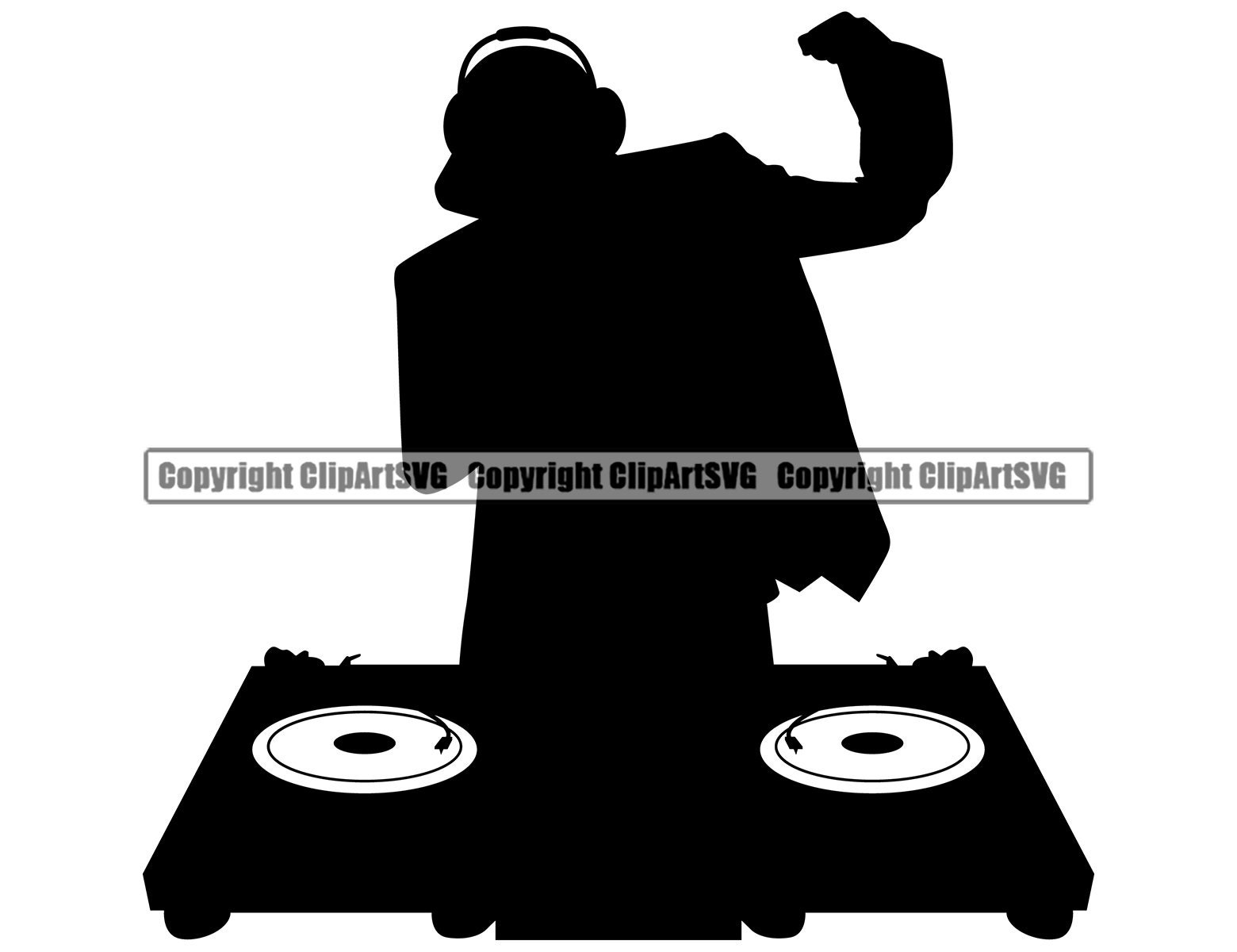 DJ Disc Jockey Music Turntable Record Player Mixer Album Vinyl - Etsy