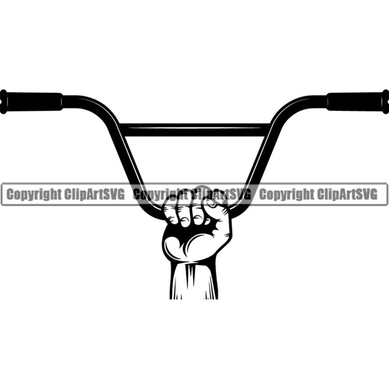 Bicycle Logo 15 Hand Holding Handle Bars Repair Service Shop Etsy