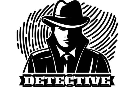 Detective Logo 1 Private Investigator Cop Law Enforcement