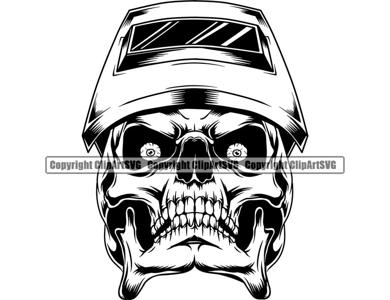 Welder Welding Skull Steel Metal Torch Safety Mask Mechanic | Etsy