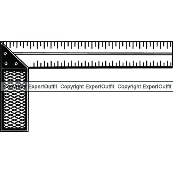 construction ruler l square measurement tool equipment etsy canada
