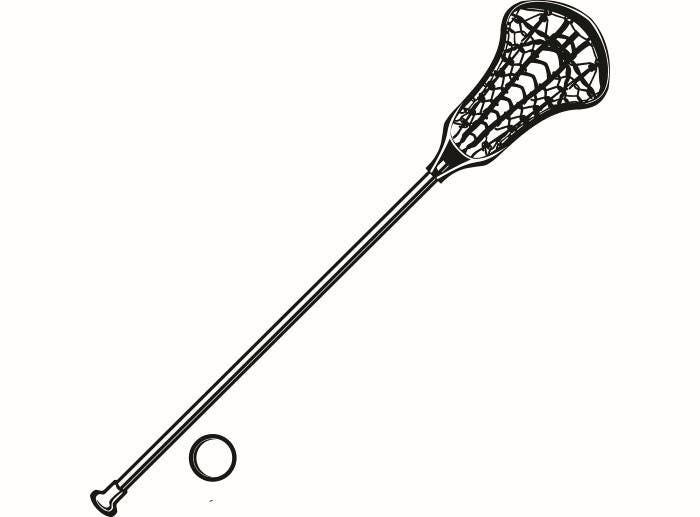 Lacrosse Stick 2 Ball Equipment Field Sports Game Outfit Etsy