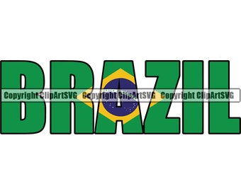 ブラジル ブラジル人の名前 単語 テキスト 旗 国 世界 国家 地図 記号