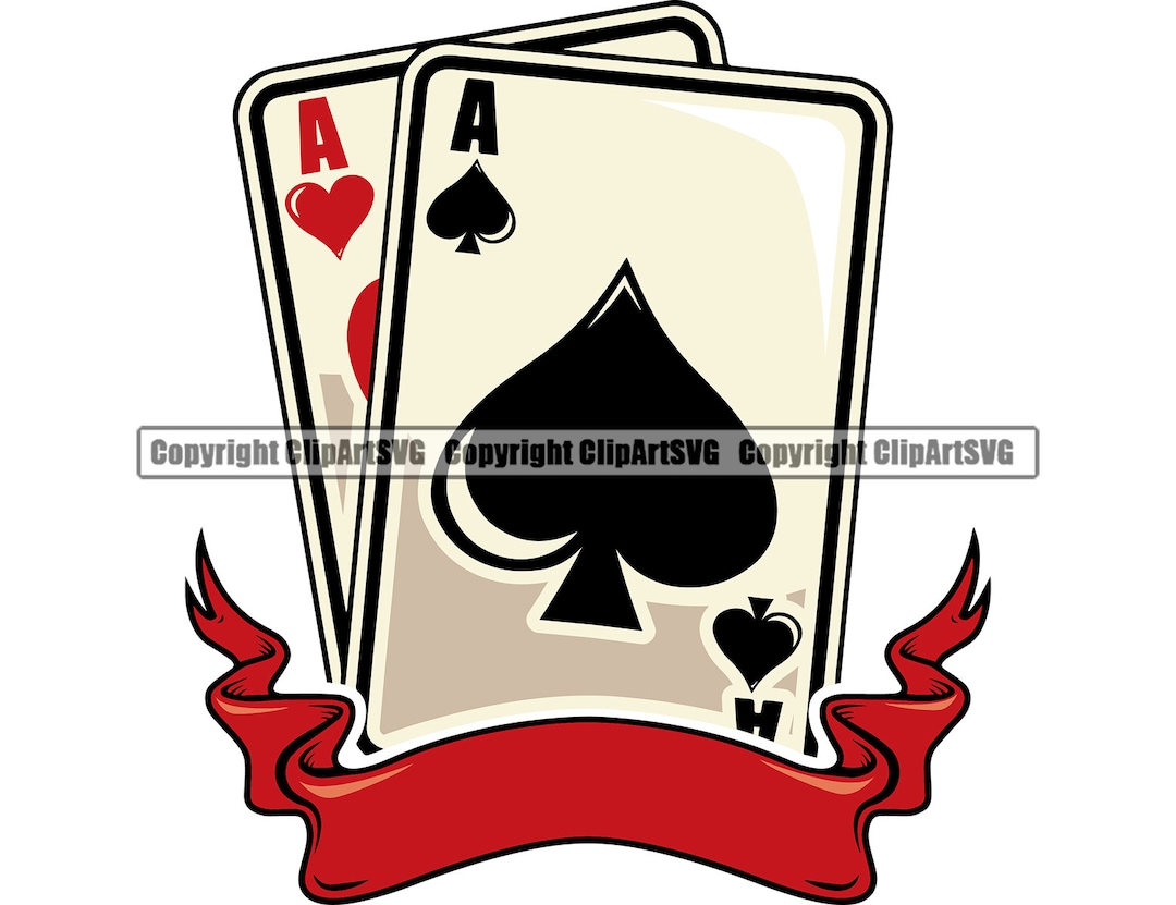 Poker Pocket Aces Playing Card Hand Gambling Gamble Casino Bet Betting