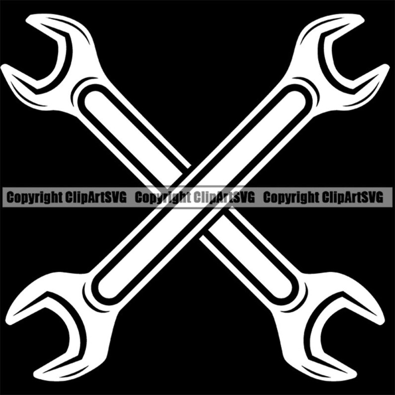 Construction Logo 76 Wrench Tool Toolbox Plumber Handyman Etsy