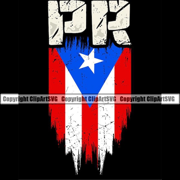 Pr Flag Svg - Etsy
