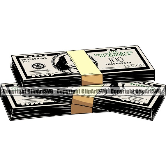 completar Suelto Cabina Money Stack Paper Cash 100 Dollar Bills Currency Business Rich - Etsy España