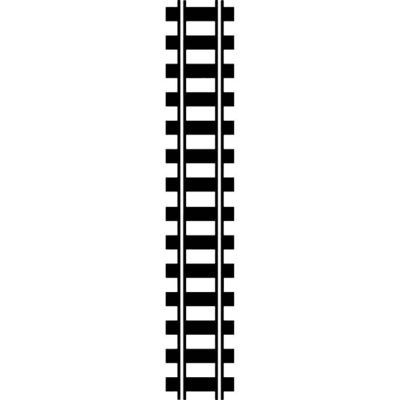 Railroad Track SVG