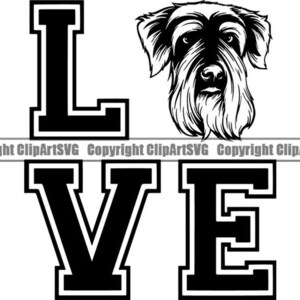 Soft Coated Wheaten #4 Love Puppy Dog Breed Pedigree K-9 Animal Pet Terrier Cartoon Head Logo .SVG .PNG Clipart Vector Cricut Cut Cutting