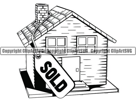 Sold House 1 House Home Sold Real State Sale Property Sign Buy ...