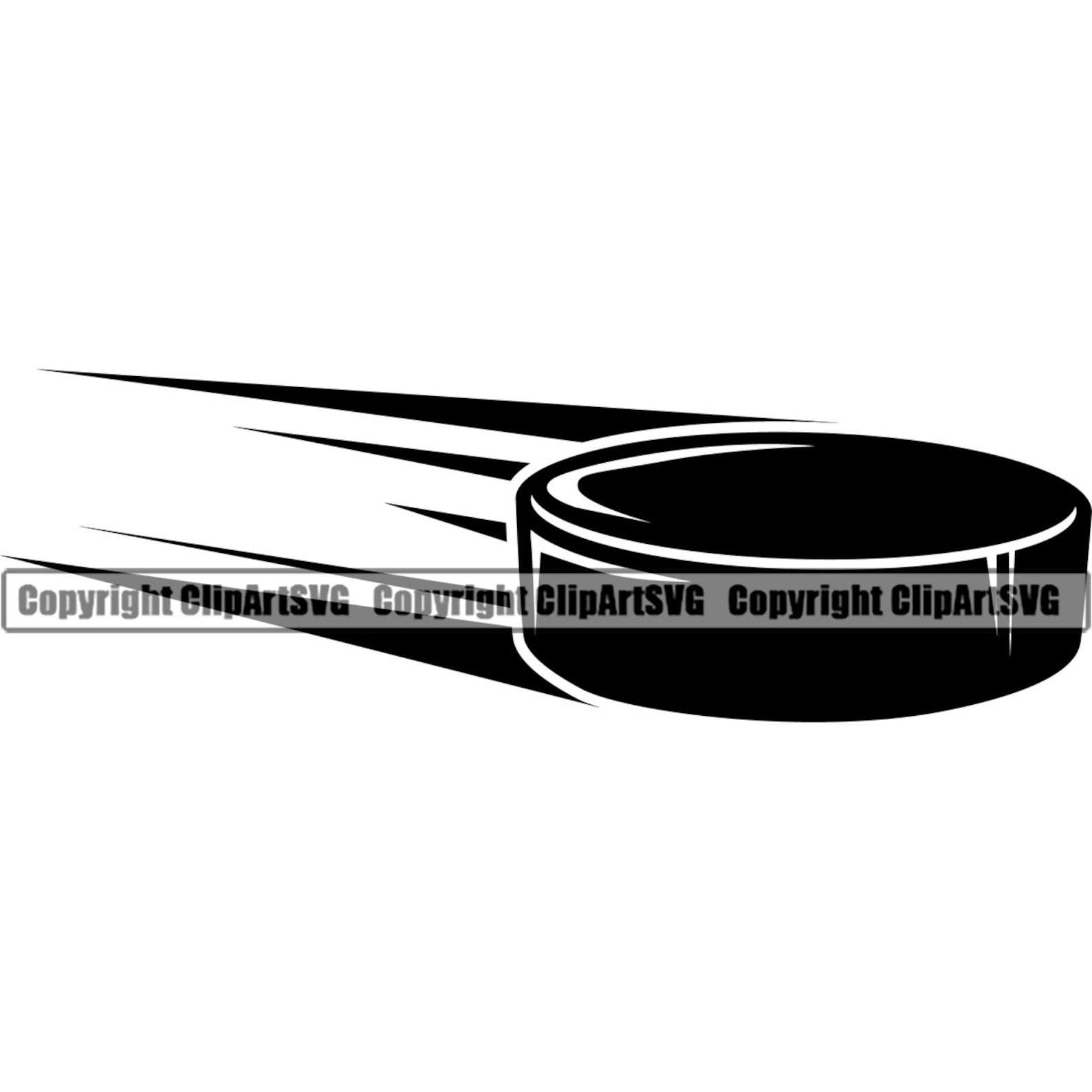 Hockey Puck 7 Motion Action Shot Flying Player Stick Arena Etsy