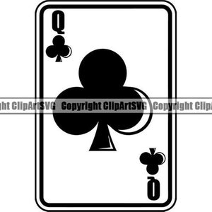 Poker #10 Regina di fiori Carte da gioco Gioco d'azzardo Gamble Casino Scommesse Scommesse Blackjack Gioco. SVG. PNG Clipart Vector Cricut Cut Cutting File