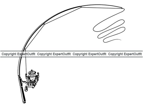 flexible fishing rod