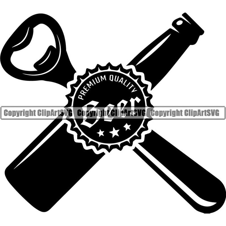 Beer Logo 42 Bottle Cap Opener Pub Bar Tavern Alcohol Drink Etsy