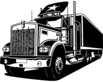 Free Free 86 Semi Truck Front Svg SVG PNG EPS DXF File