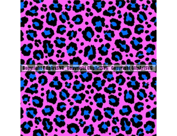 Animal print pink leopard seamless Royalty Free Vector Image