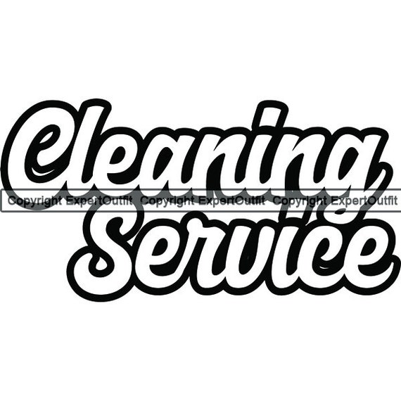 Cleaning Logo Maid Service Housekeeper Housekeeping Housework Etsy