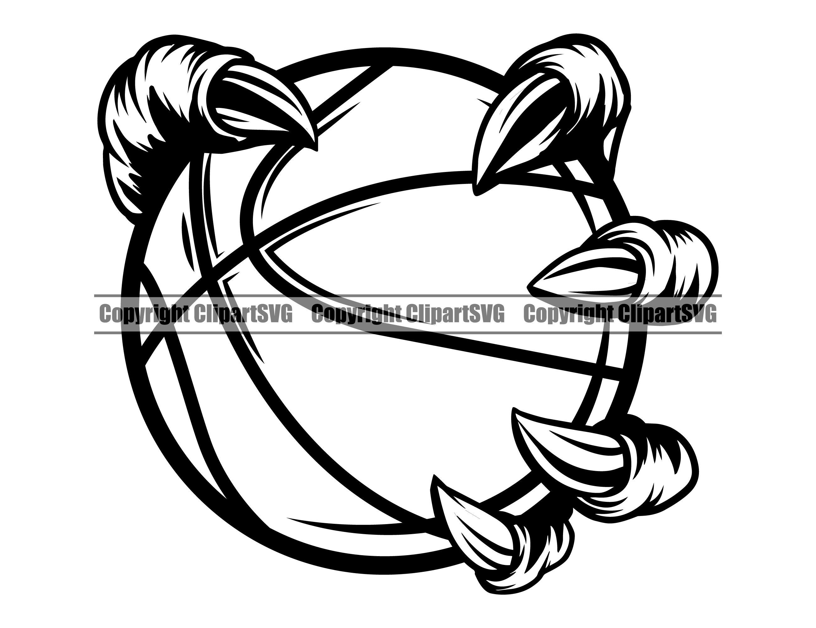 Sports Claw Clipart