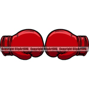 Luvas de boxe Luta Lutador MMA Arte Marcial Mista Boxer Kickboxing Equipamento Esportes Caixa de Jogo Logotipo SVG PNG Clipart Arquivo de corte