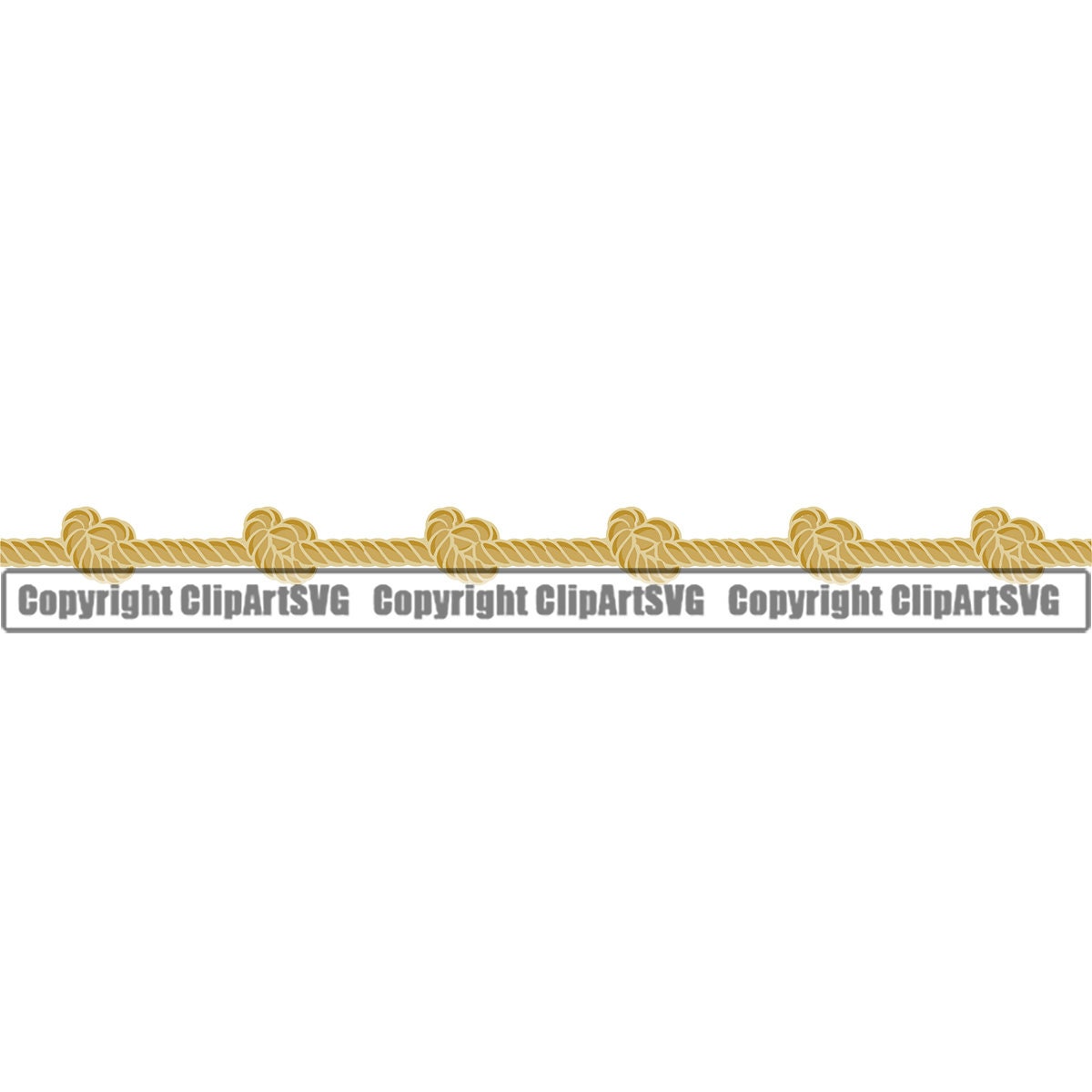 Rope Straight Line Frame Border Shield Western Rodeo Cowboy Country ...