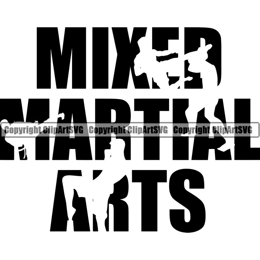 MMA Mixed Martial Arts Black Belt Bjj Jiu Jitsu Sport Fight Ring Cage