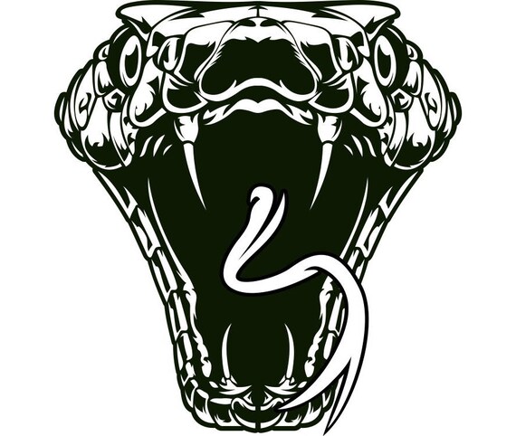 Download Cobra Snake 1 Head Reptile Animal Zoo Logo Mascot .SVG ...