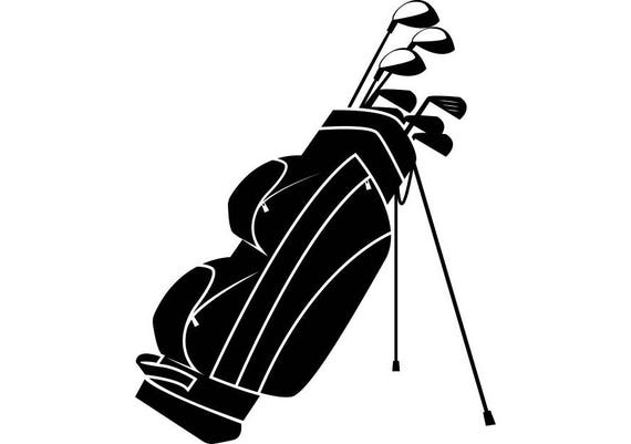 Download Golf Club Bag Golfer Golfing Clubs Sports Game .SVG .EPS .PNG
