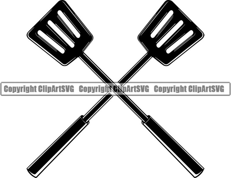 Bbq Logo 34 Grill Grilling Meat Spatula Steak Barbecue Etsy