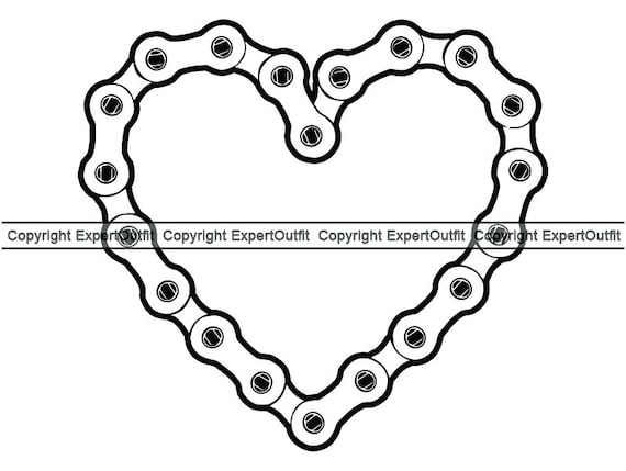 chained heart png