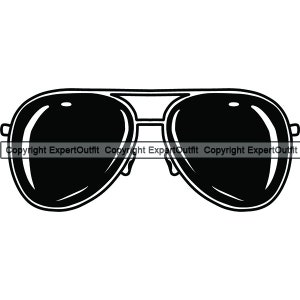 Zonnebril Sun Eye Protect Zonnestralen Sunny Aviator Cop Politie Politieagent Outdoor Bescherming Sunnies. SVG. PNG Clipart Vector Cricut Cut Cutting