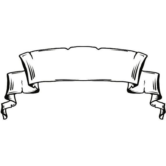 banner 14 vintage ribbon