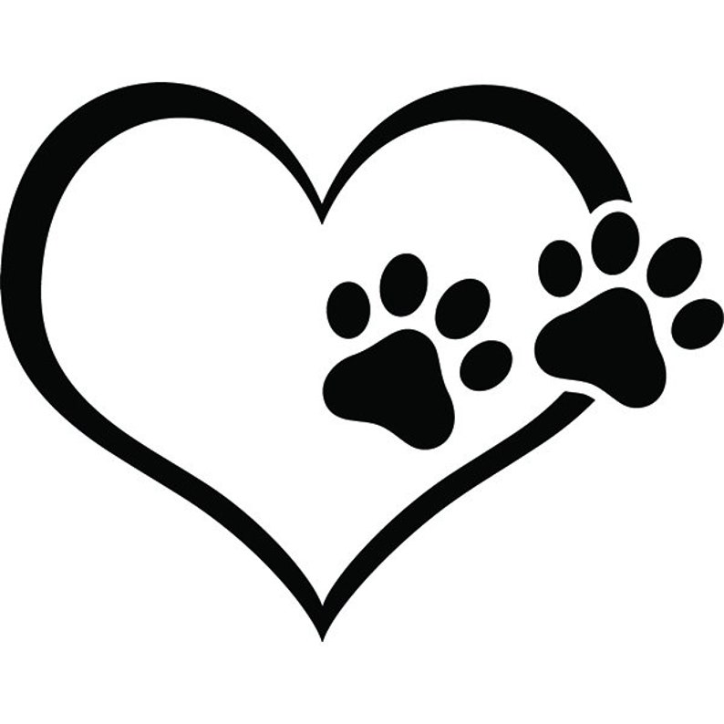 Free Free 334 Love Dog Paw Svg SVG PNG EPS DXF File