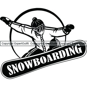 Snowboarding Snowboard Snowboarder Schneebrett Extremsport Text Logo Wort Zeichen Signage Emblem .SVG .PNG Clipart Vektor Cricut Schnitt Schneiden