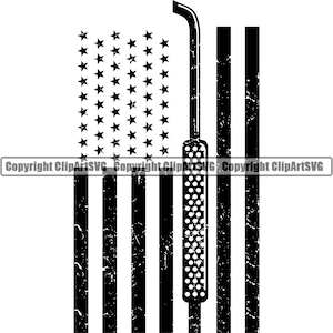 Truck Driver Trucking USA United States America American Flag Delivery Shipping Cargo Design Logo SVG Clipart Vector Cricut Cut Cutting File